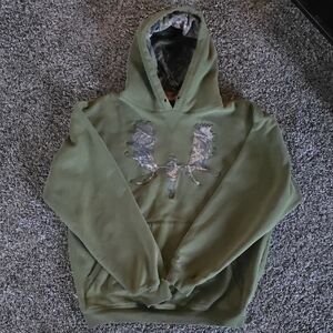 Cabela's Olive Camouflage Hoodie